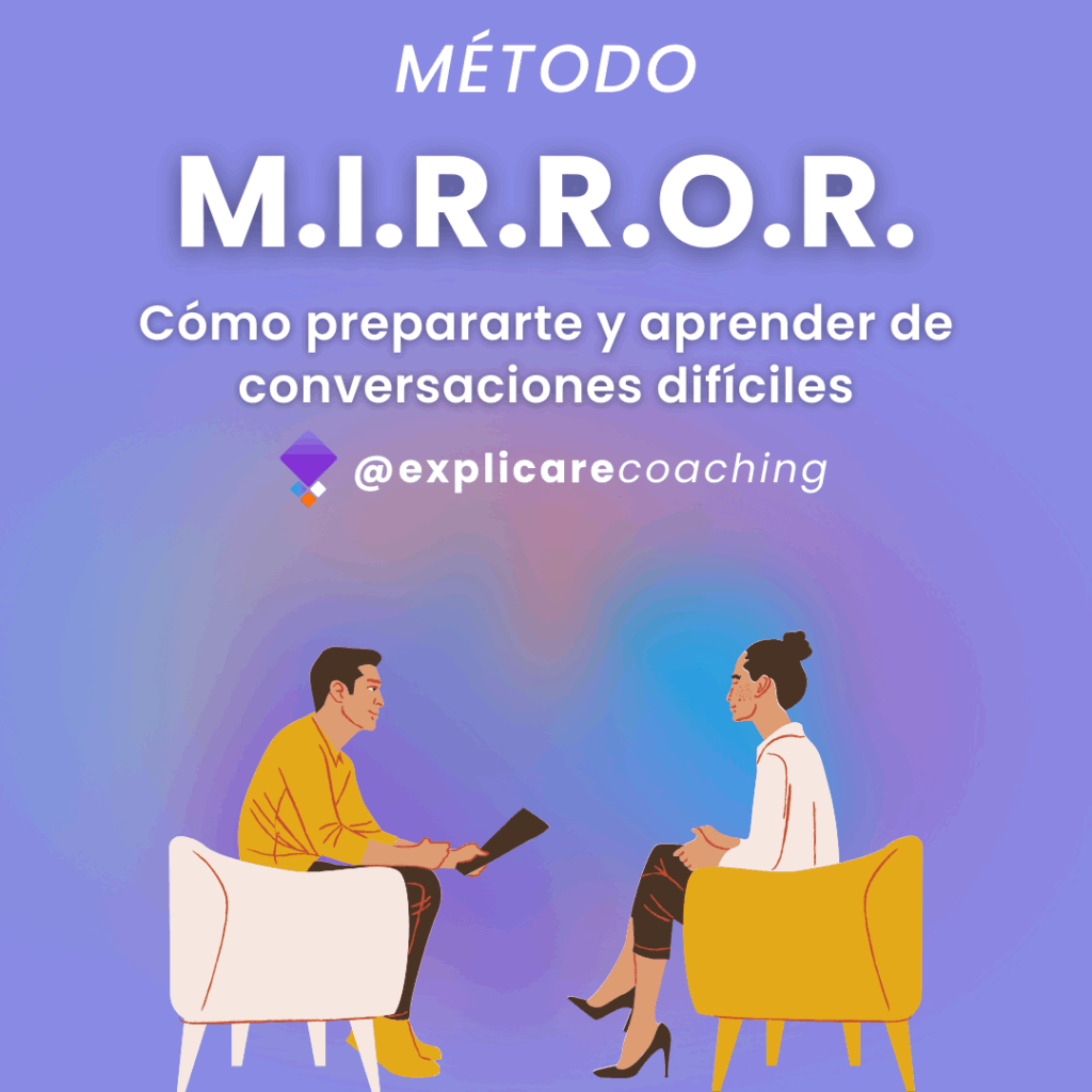 M&eacute;todo MIRROR para conversaciones dif&iacute;ciles &ndash; Workbook PDF - Autor: EXPLICARE Coaching Online